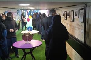 برگزاری نمایشگاه آثار هنری دانش آموزان